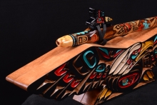 Ironwood (desert) Native American Flute, Minor, Mid A-4, #F44K (5)